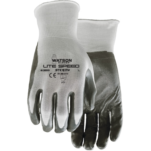 Gants 389 Stealth Lite Speed, T-petit, R&ecirc;vetement Nitrile, Enveloppe en Polyester Les Distributions ICE
