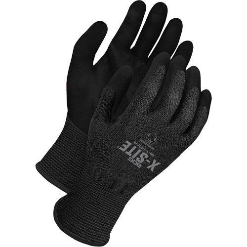 Gants enduits r&eacute;sistants &agrave; la coupe pour &eacute;cran tacticle X-Site, Taille 6, Calibre 18, Rev&ecirc;tement Polyur&eacute;thane, Enveloppe en PEHP, ASTM ANSI niveau A4 Les Distributions ICE