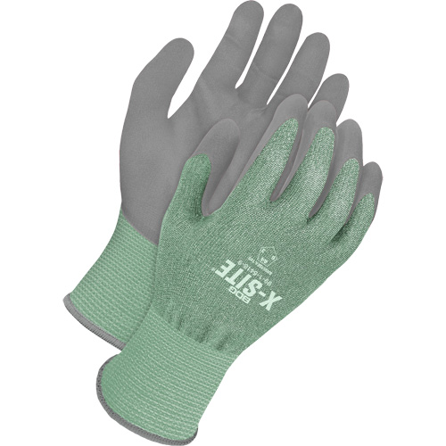 Gants enduits r&eacute;sistants &agrave; la coupe pour &eacute;cran tacticle X-Site, Taille 6, Calibre 18, Rev&ecirc;tement Polyur&eacute;thane, Enveloppe en PEHP, ASTM ANSI niveau A4 Les Distributions ICE