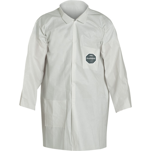 Sarrau de laboratoire ProShield 50, Microporeux, Blanc, Moyen Les Distributions ICE