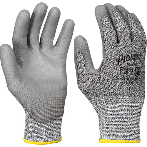 Gants r&eacute;sistant &agrave; la coupe, Taille Petit, Calibre 13, Rev&ecirc;tement Polyur&eacute;thane, ASTM ANSI niveau A4 Les Distributions ICE