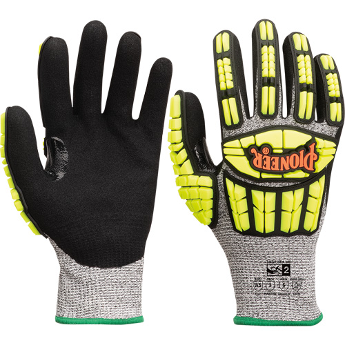 Gants r&eacute;sistant aux coupures et chocs, Petit, Paume en Synth&eacute;tique, Poignet Poignet en tricot Les Distributions ICE