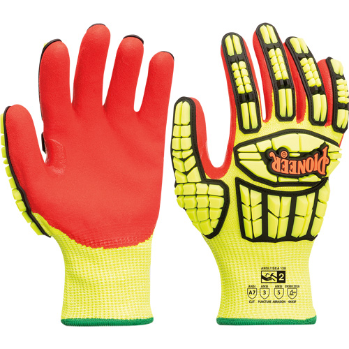 Gants r&eacute;sistant aux coupures et chocs, Petit, Paume en Synth&eacute;tique, Poignet Poignet en tricot Les Distributions ICE