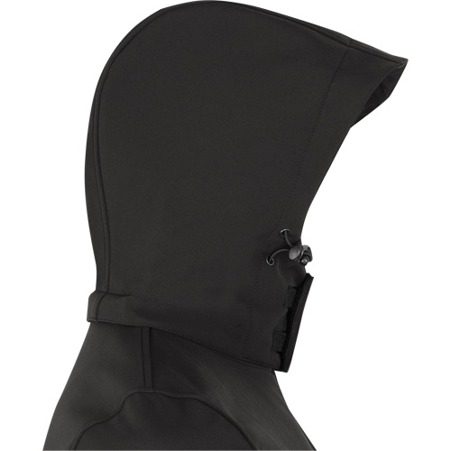 Veste chauffante Softshell, Hommes, Petit, Noir Les Distributions ICE