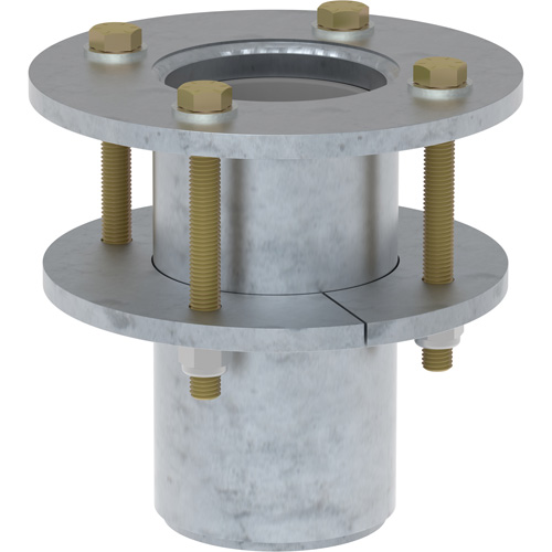 Socle de montage galvanis&eacute; sur pont pour espace clos DBI-SALA Les Distributions ICE