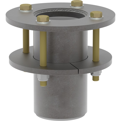 Socle de montage en acier inoxydable sur pont pour espace clos DBI-SALA Les Distributions ICE