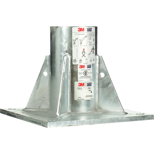 DBI-SALA&reg; Confined Space Floor Mount Base, Galvanized Les Distributions ICE