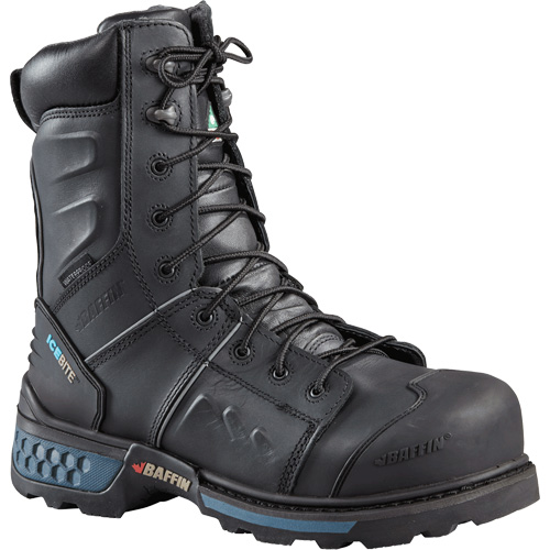 Bottes de s&eacute;curit&eacute; Ice Monster pour hommes, Cuir, Semelle R&eacute;sistant aux perforations, Pointure 12 Les Distributions ICE