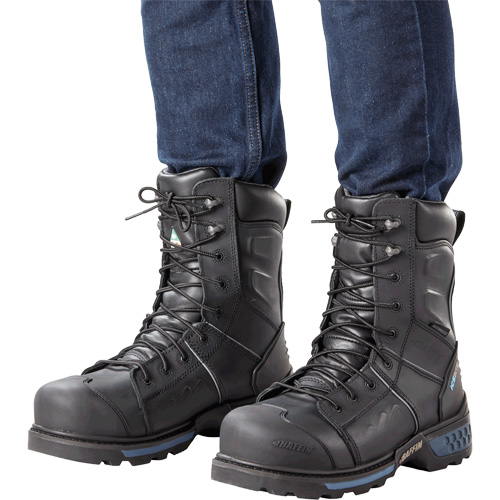 Bottes de s&eacute;curit&eacute; Ice Monster pour hommes, Cuir, Semelle R&eacute;sistant aux perforations, Pointure 12 Les Distributions ICE