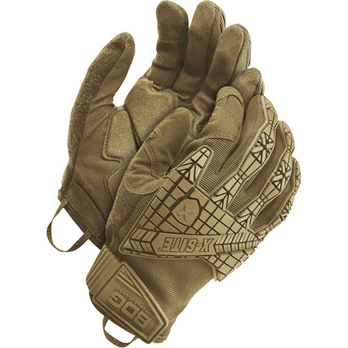 Gants de performance r&eacute;sistants aux chocs X-Site, Paume Su&egrave;de, Taille Petit Les Distributions ICE