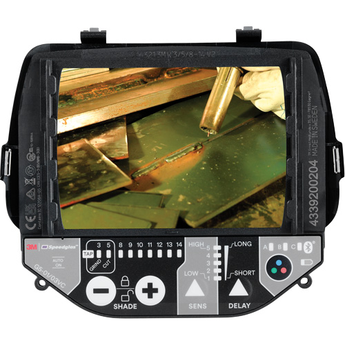 Filtre auto-assombrissant &agrave; teinte variable Speedglas G5, 2-4/5" la x 4-1/4" h Champ de vision, Pour utilisation avec Casques G5-01 et G5-03 Les Distributions ICE