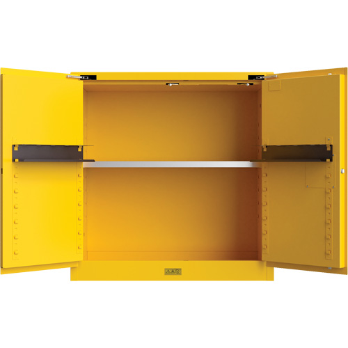 Utili-Guard+ Flammable Safety Cabinet, 30 gal., 1 Door, 43" W x 44" H x 22" D Les Distributions ICE