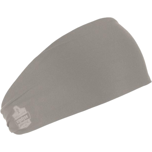 Chill-Its 6634 Performance Knit Cooling Headband, Grey Les Distributions ICE