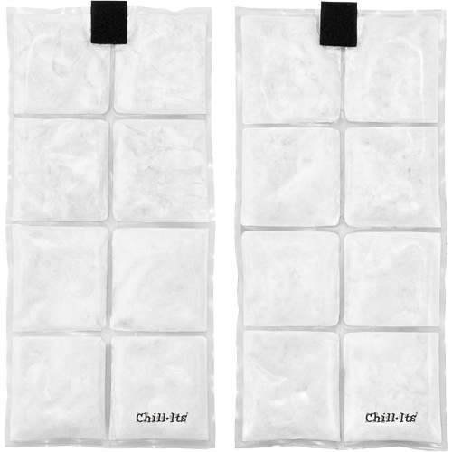 Chill-Its 6260 Lightweight Phase Change Cooling Vest with Rechargeable Packs, Small/Medium, Orange Les Distributions ICE