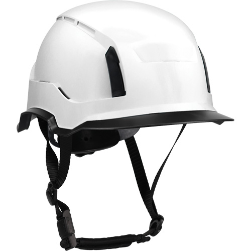 Bordure &eacute;troite compl&egrave;te &agrave; agrafe pour casque d'alpiniste RZRBack, blanc Les Distributions ICE