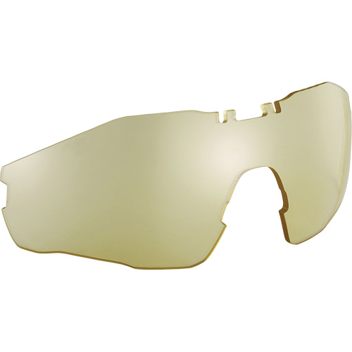 MY6 Safety Glasses Replacement Lens, Anti-Fog/Anti-Scratch, Amber, MY6 Les Distributions ICE
