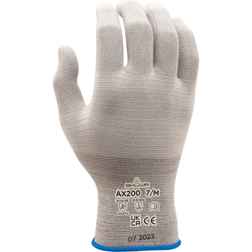 Gants AX200 ESD, Nylon, Calibre 18, 8/Grand Les Distributions ICE
