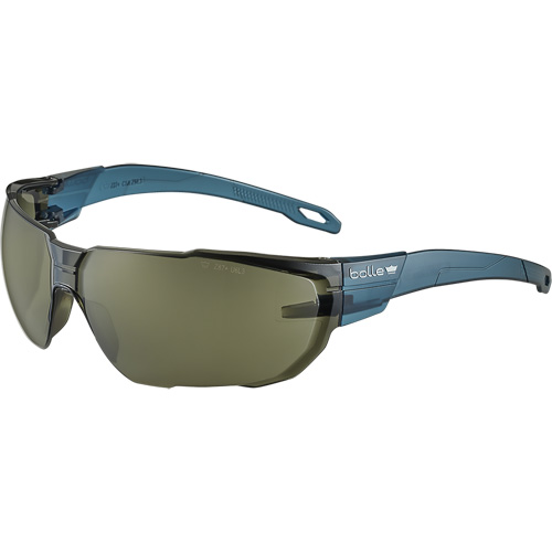 Swift Copper Safety Glasses, Grey/Smoke Lens, Anti-Fog/Anti-Scratch, ANSI Z87+/Meets/Exceeds CSA Z94.3 Les Distributions ICE
