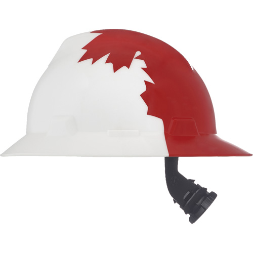 Casque de protection V-Gard &agrave; fentes s&eacute;rie Canadian Freedom, Suspension Rochet, Non ventil&eacute; Les Distributions ICE