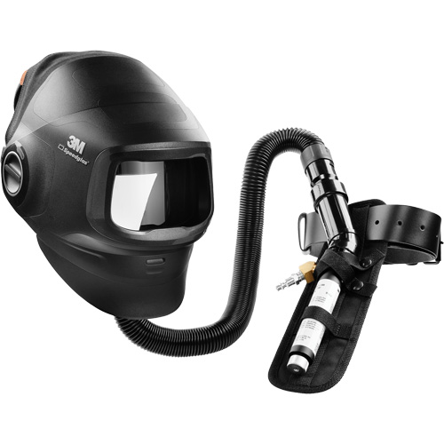 Speedglas G5-01 Heavy-Duty Welding Helmet with V-100 Vortex Cooling Valve, Standard, Welding Les Distributions ICE