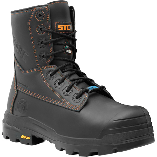 Bottes de travail Metpro Flex avec protecteur m&eacute;tatarsien, Cuir, Taille 16, Imperm&eacute;able Les Distributions ICE