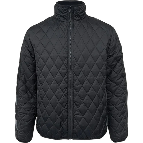 Manteau pour cong&eacute;lateur Thermolite 405BK, Hommes, 3T-Grand, Noir Les Distributions ICE