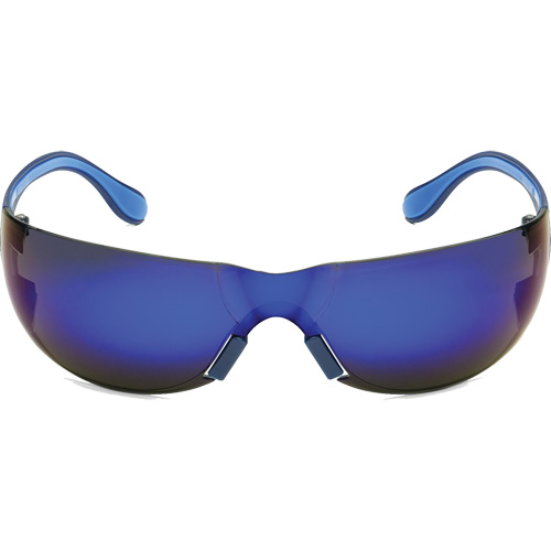 Adapt Lite Safety Glasses, Blue Mirror Lens, Anti-Fog/Anti-Scratch, ANSI Z87+/Meets/Exceeds CSA Z94.3 Les Distributions ICE
