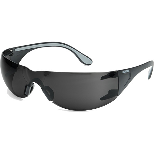 Lunettes de s&eacute;curit&eacute; Adapt Lite, Lentille Fum&eacute;e, Antibu&eacute;e/Anti-&eacute;gratignures, ANSI Z87+/R&eacute;pond ou surpasse la norme CSA Z94.3 Les Distributions ICE