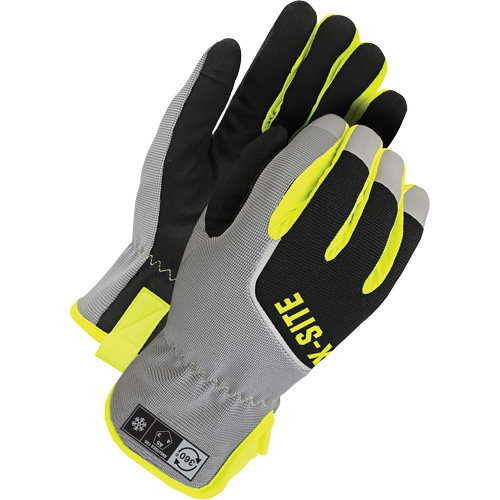 X-Site&reg; Cut-Resistant Lined Touch Screen Performance Gloves, Size Large, Thinsulate/Microfibre/Spandex Shell, ASTM ANSI Level A5 Les Distributions ICE