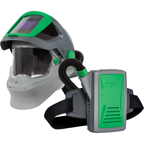 Z4&reg; Welding Respirator with FR Chin Seal & PX5&reg; PAPR, Facepiece Respirator/Welding Helmet Les Distributions ICE