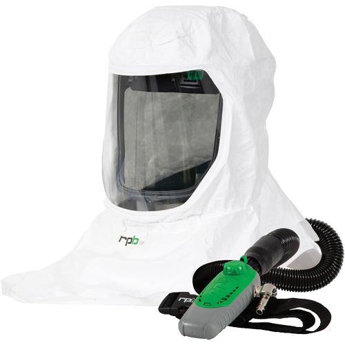 Respirateur T-Link avec casquette, tube de respiration & C40, Cagoule ample & visi&egrave;re Les Distributions ICE