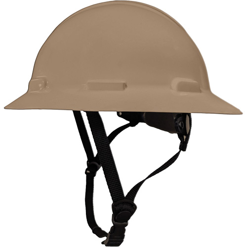 Casque de s&eacute;curit&eacute; &agrave; bordure compl&egrave;te LIDGUARD avec mentonni&egrave;re, R&eacute;pond aux normes CSA type 2, Suspension Rochet, Ventil&eacute; Les Distributions ICE