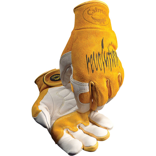 Caiman&reg; Premium TIG/MIG Welder's Gloves with Hook & Loop Closure, Split Cowhide, Size Large Les Distributions ICE