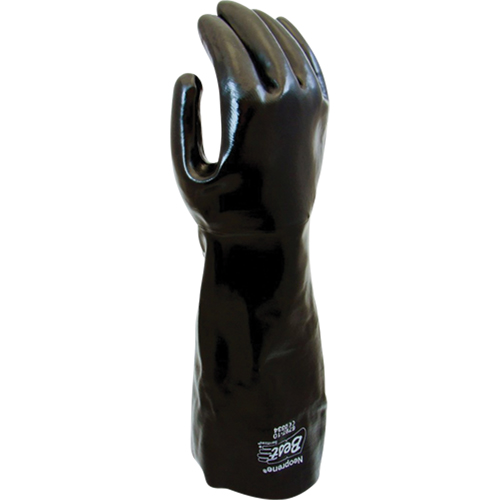 Gants r&eacute;sistants aux produits chimiques, 16" lo, N&eacute;opr&egrave;ne, Doublure en Coton, 70 mils Les Distributions ICE