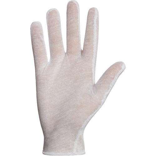 Gants d'inspection Superior ML40, Poly/coton, Poignet &agrave; ourlet, Taille unique Les Distributions ICE