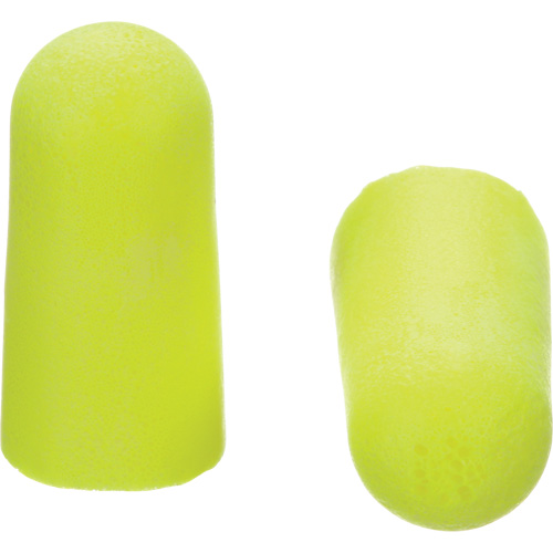 Bouchons d'oreilles n&eacute;on jaune E-A-Rsoft, Vrac - Sac en poly Les Distributions ICE