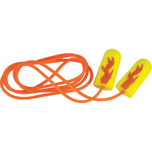 E-A-Rsoft Yellow Neon Blasts Earplugs, Bulk - Polybag, Corded Les Distributions ICE