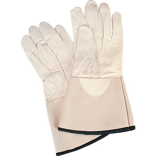 Gants de soudage &agrave; l'arc TIG, Cuir fleur de mouton, Taille Grand Les Distributions ICE
