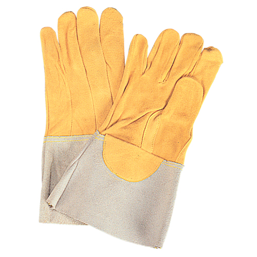 Gants de soudage TIG &agrave; ajustement sup&eacute;rieur, Cuir de daim refendu, Taille Petit Les Distributions ICE