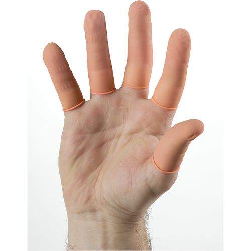 Doigtiers antistatiques en latex pour salles propres QRP Les Distributions ICE