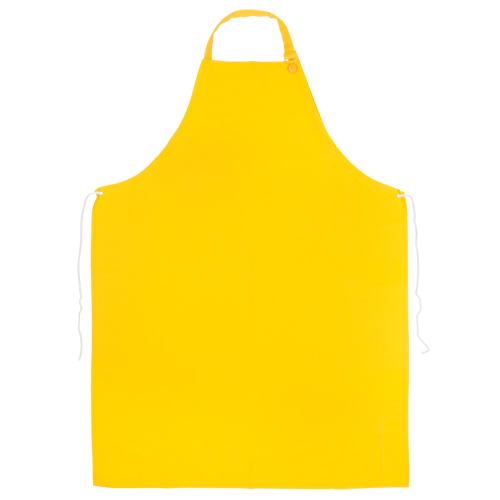 Tablier en PVC, PVC, Jaune, 35" la x 45" lo Les Distributions ICE