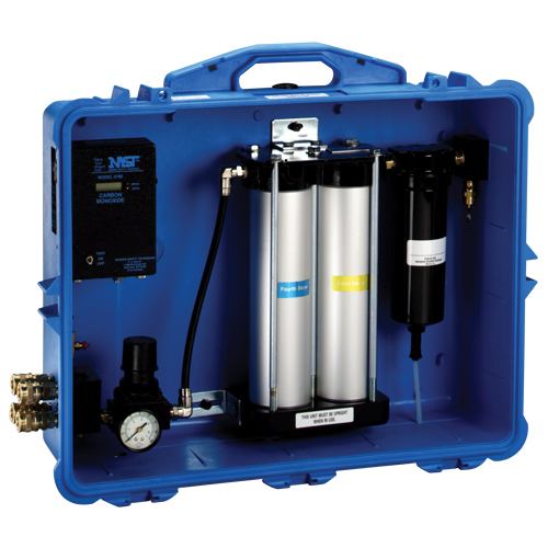Portable Compressed Air Filter and Regulator Panels, 50 CFM Capacity Les Distributions ICE