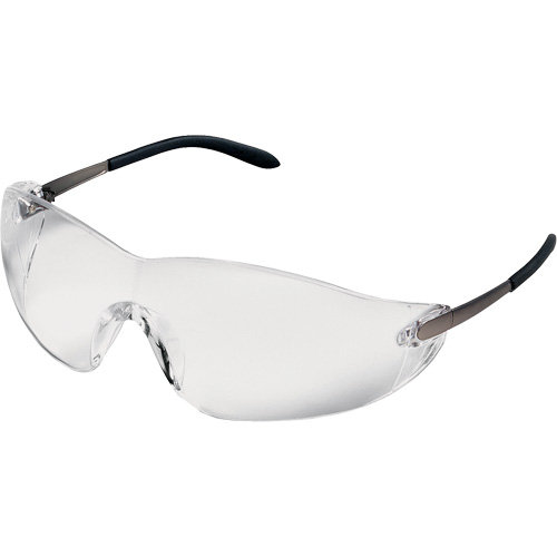 Blackjack&reg; Safety Glasses, Clear Lens, Anti-Scratch, ANSI Z87+/Meets/Exceeds CSA Z94.3 Les Distributions ICE