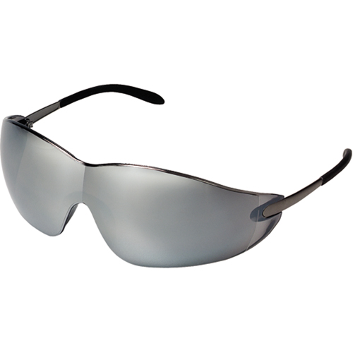 Lunettes de s&eacute;curit&eacute; Blackjack, Lentille Argent/Miroir, Anti-&eacute;gratignures, ANSI Z87+/R&eacute;pond ou surpasse la norme CSA Z94.3 Les Distributions ICE
