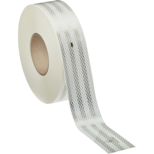 3M Scotchlite Diamond Grade Conspicuity Sheeting Series 983, 2" W x 150' L, White Les Distributions ICE