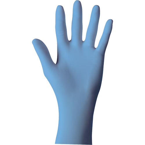 Gants N-Dex 6005PF, Moyen, Nitrile, 4 mils, Sans poudre, Bleu Les Distributions ICE