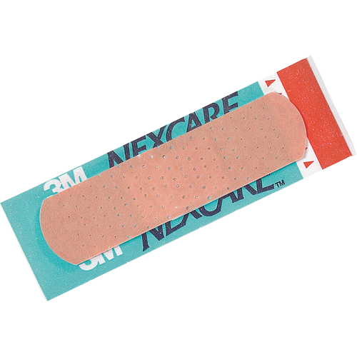 Bandages confortables Nexcare, Rectangulaire/carr&eacute;e, 3", Tissu, St&eacute;rile Les Distributions ICE