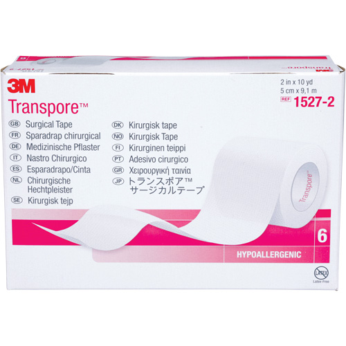 Transpore Surgical Tape, Class 1, 30' L x 2" W Les Distributions ICE
