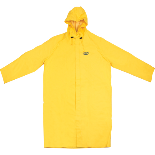 V&ecirc;tement imperm&eacute;able Hurricane ignifuge et r&eacute;sistans &agrave; l'huile, manteau de 48', 3T-Grand, Jaune Les Distributions ICE