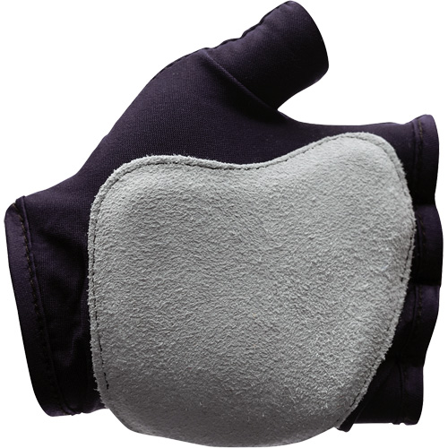 Gants antichocs sans doigts, main droite, T-petit, Paume en Cuir refendu, Poignet &agrave; enfiler Les Distributions ICE